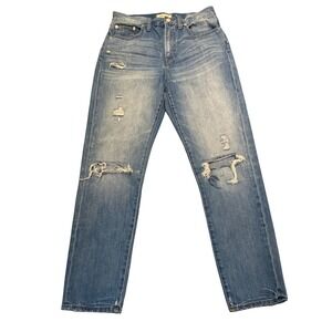 Madewell The Perfect Vintage Jean Distressed Medium‎ Wash Women's Size 29